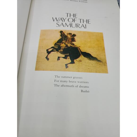 The Way of the Samurai Classic Richard Storry Galley Press HC DJ 1978 - Picture 4 of 15
